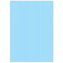 Fiches Bristol Unies A5 - 148 x 210 mm - Bleu : ELVE Lot de 100 Visuel