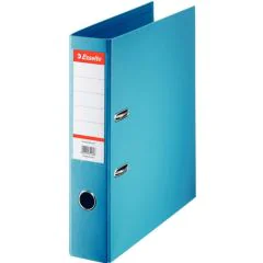 Classeur à levier - Dos 50 mm - Bleu clair : ESSELTE Visuel