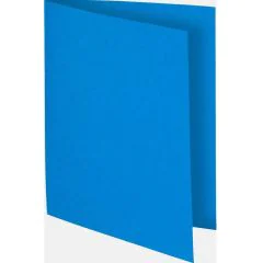 150010E EXACOMPTA : Sous-chemises pour dossiers A4  Bleu foncé Image