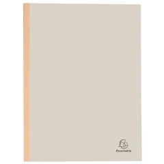 EXACOMPTA : Lot de 25 chemises à soufflet dos toilé - Gris (Papier recyclé)