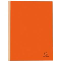 EXACOMPTA : Chemises à soufflet dos toilé - Orange (Papier recyclé)