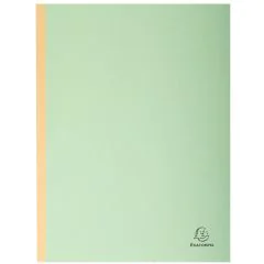 EXACOMPTA : Chemises à soufflet dos toilé - Vert pré (Papier recyclé)