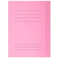 EXACOMPTA  Chemises imprimées à 3 rabats - Rose  (Classement)
