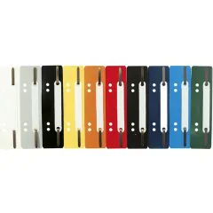 Lot de 250 fixations à lamelles pour dossier - Assortiment EXACOMPTA Modèle
