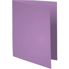 Lot de 100 Chemises pour dossiers A4 SUPER 160 - Lilas EXACOMPTA Image