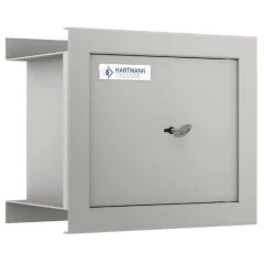 Coffre Fort Encastrable Serrure à clé A2P - 6 L HARTMANN WB2