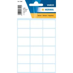 Etiquettes adhésives 17 x 26 mm - Blanc HERMA Lot de 126