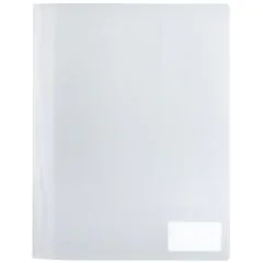 Photo Chemise à lamelles A4 en PP translucide - Blanc HERMA