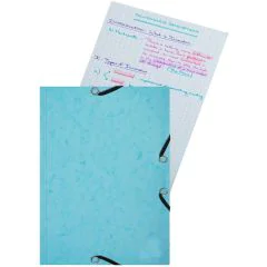 Photo Chemise A5 à 3 rabats - Avec 25 fiches bristol - Assortiment EXACOMPTA Aquarel
