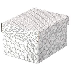 Image Boite cadeau - 200 x 255 x 150 mm - Blanc ESSELTE Home S