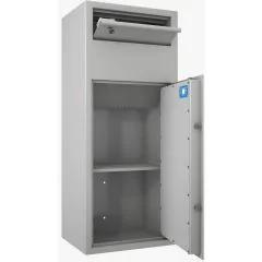 Photo HARTMANN SR802 Coffre-fort dépôt de fonds à trappe - Serrure électronique - 145 L