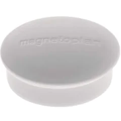 Photo Aimants ronds - 20 mm - Gris : MAGNETOPLAN Lot de 10 réf. 1664601