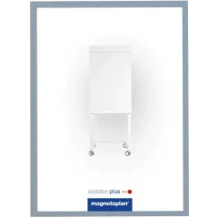 Photo Lot de 5 cadres d'affichage magnétiques - A4 - Gris : MAGNETOPLAN 1130301