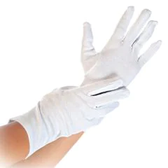 Gants en coton - Blanc Taille L : HYGOSTAR Modèle