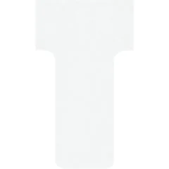 Fiches T - Indice 1 / 28 mm - Blanc : NOBO Lot de 100 Visuel