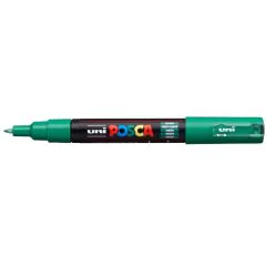 Marqueur peinture Posca PC 1MC - Vert  foncé UNI-BALL photo