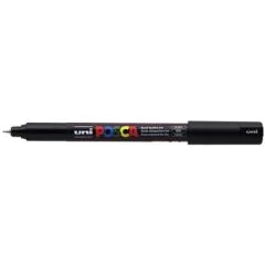 UNI-BALL Marqueur peinture Posca PC 1MR - Noir - PC-1MR N Photo