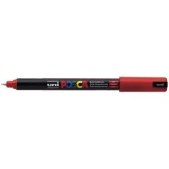 UNI-BALL : Marqueur peinture Posca PC 1MR - Rouge - PC-1MR R