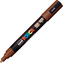 Marqueur peinture Posca PC 5M - Marron : UNI-BALL photo