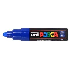 Marqueur peinture Posca PC7M - Bleu foncé : UNI-BALL Image