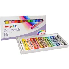 Photo Craies pastel d'huile - Assortiment PENTEL PHN4 