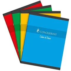 Photo Cahier à dessin 170 x 220 mm CONQUERANT