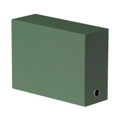 Photo Boîte de classement - Dos 90 mm - Vert foncé ELBA 100725572 