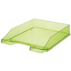 Photo Corbeille à courrier Klassik Transparent - Vert : HAN 1026-X-27