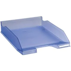 Photo Corbeille à courrier Combo - Bleu glacé translucide EXACOMPTA Image