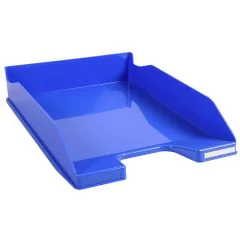 Photo Corbeille à courrier Combo Midi - Bleu glacé glossy EXACOMPTA Image