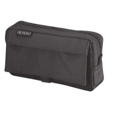 Photo Trousse scolaire avec pochette en filet - Noir : HERLITZ  11415999
