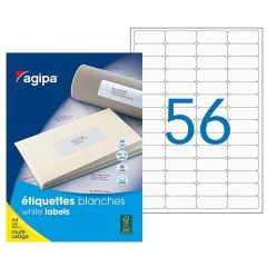 Photo Etiquettes adhésives 50 x 20 mm : AGIPA 119602