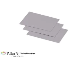 Photo POLLEN : Carte de papier Gris koala - Format 70 x 95 mm 1202C