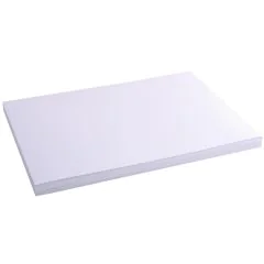 Photo Fiches Bristol unies A3 - 297 x 420 mm - Blanc EXACOMPTA Image