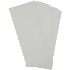 Photo Intercalaires bristol - 240 x 105 mm - Gris EXACOMPTA Image