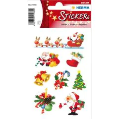 Photo Autocollants de Noël - Santa Claus HERMA