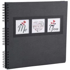 Photo Album photos à spirales - 320 x 320 mm EXACOMPTA Me and You 
