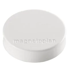 Photo Aimants ronds Ergo - 30 mm - Blanc MAGNETOPLAN 1664000