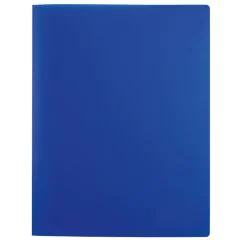 Photo Chemise à lamelles A4 en PP translucide - Bleu Foncé HERMA