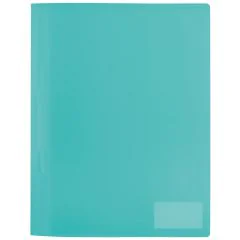 Photo Chemise à lamelles A4 en PP translucide - Turquoise HERMA
