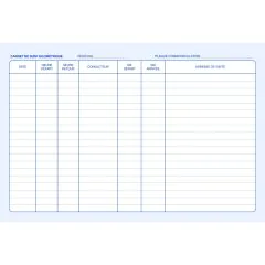 Photo Carnet de bord véhicule Suivi kilométrique 297 x 210 mm ELVE 2094 