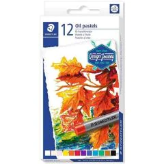 STAEDTLER Lot de 12 craies pastelles à l'huile - Design Journey 2420 C12