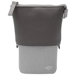 Photo Trousse pour stylos modulable en simili-cuir - Anthracite WEDO Image