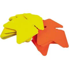 Photo Carton fluo non effaçable - Flèche - 320 x 480 mm - Jaune/Orange AGIPA 