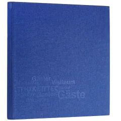 Photo PAGNA : Livre d'or Europe - Bleu - 245 x 245 mm 30903-07