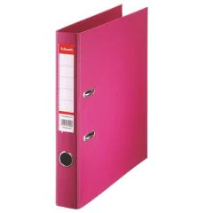 Photo Classeur à levier en PP - Dos 50 mm - Fuchsia ESSELTE 320950