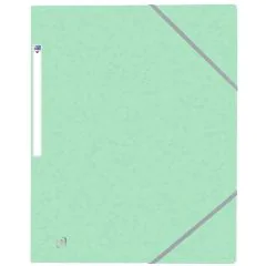 Photo Chemise à élastiques A4 - Vert Pastel OXFORD Top File+