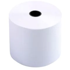 Photo Lot de 50 bobines pour machine à calculer et caisse - 57 x 70 x 12 mm (40592E d'Exacompta)
