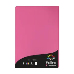Photo Feuille de couleur Rose fuchsia 210 x 297 mm A4 POLLEN 4221C