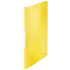 Photo Protège-documents A4 - 20 pochettes - Jaune LEITZ WOW Image